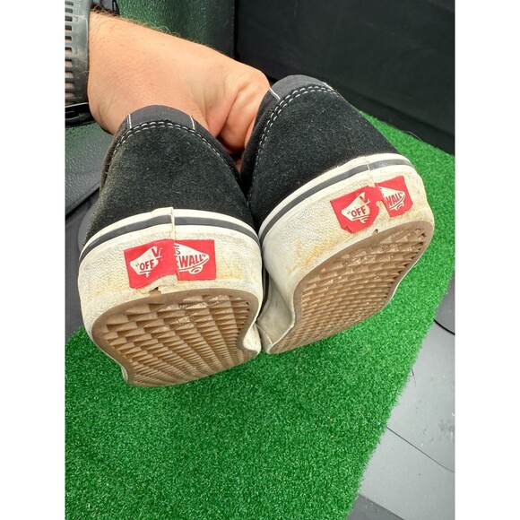 VANS Old Skool Athletic Shoes Mens Size 9.5 Black Velour 507452 Skateboarding - Picture 7 of 10